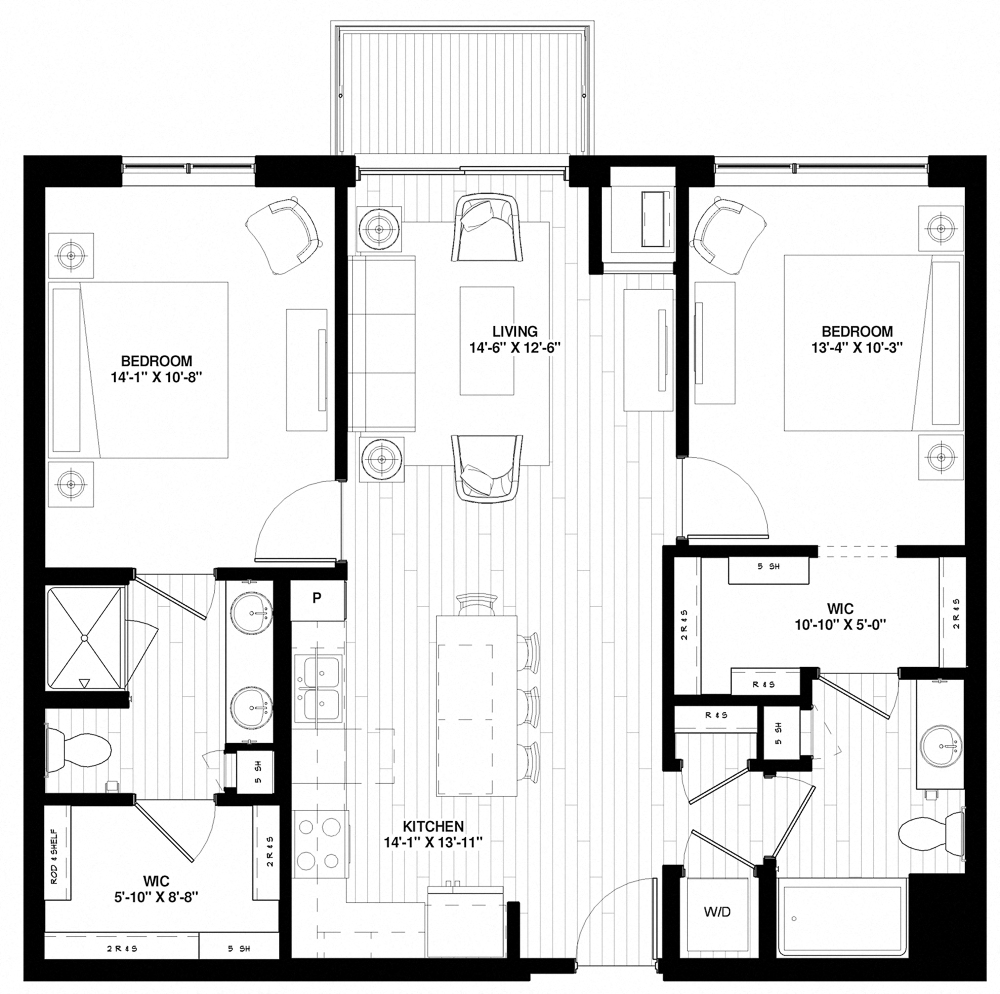 B2 floor plan